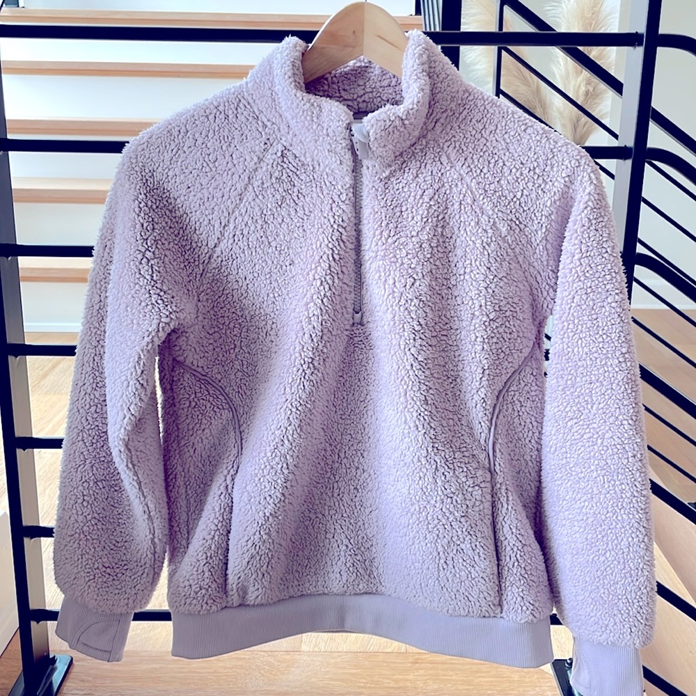 Athleta Girl -So Toasty Half Zip Fleece - Size:  Large 12